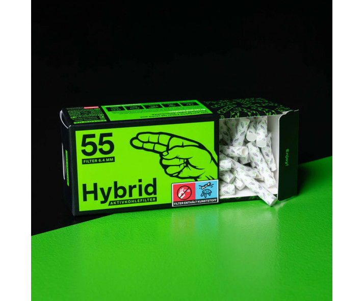 Hybrid Supreme uhlíkové filtre 55ks